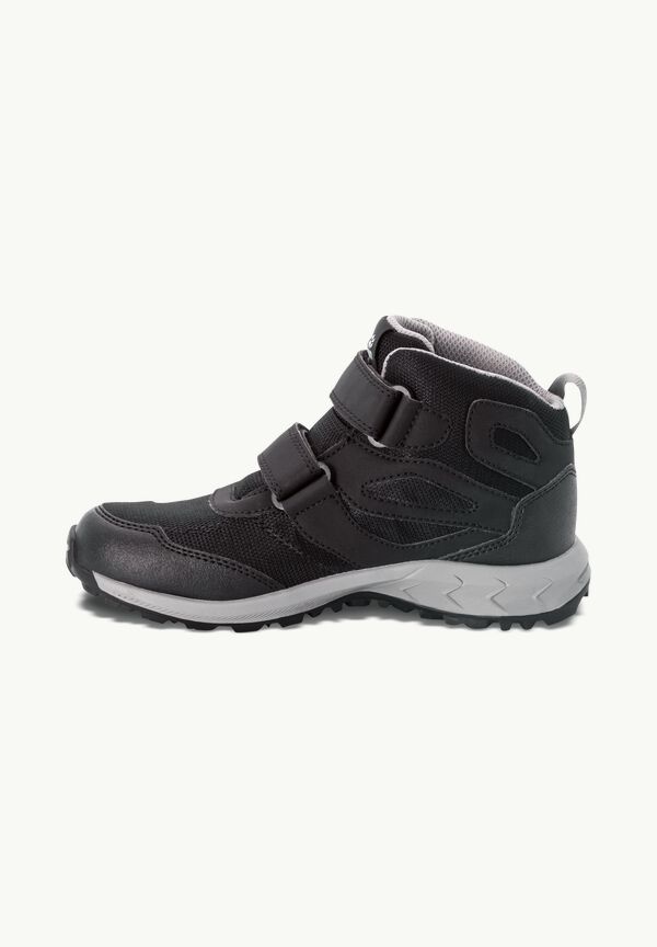 - WOLFSKIN - hiking shoes TEXAPORE MID / – black Kids\' VC grey WOODLAND waterproof 29 K JACK